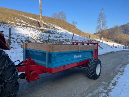 Miststreuer/Abschiebewagen Mengele S 320 VR-T