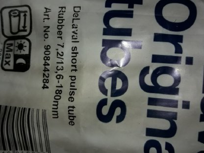 Bild 5:Alfa 4 Zitzenbecher inkl. 8 neue Pulsschläuche