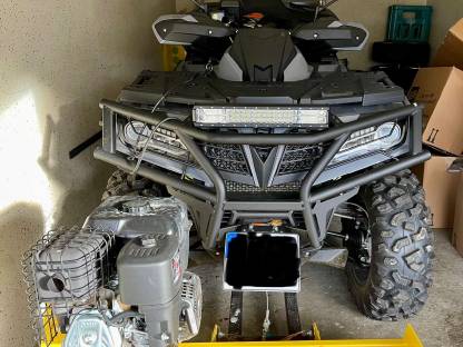 Quad mit Mulcher Cf Moto 1000