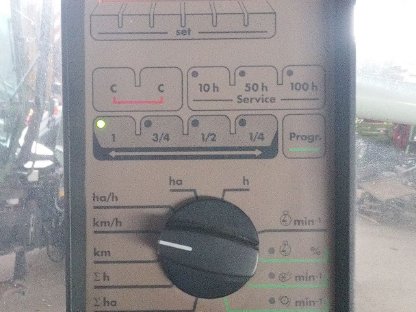 Bild 2:Claas Bordinformator