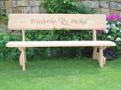 Bild 5:Gartenbank, Holzbank, Rentnergeschenk, Jubiläumsgeschenk