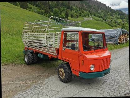 Reform Muli 150 mit Ladewagen