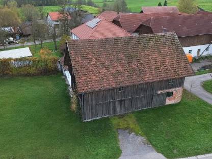 Holzhütte zum Selbstabbau