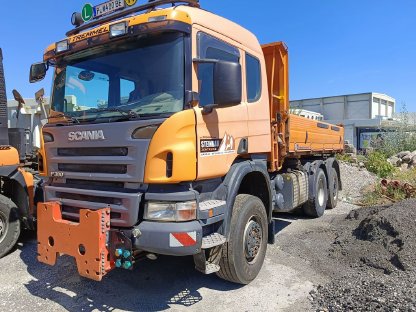 LKW Scania 3-Achser Kipper P380