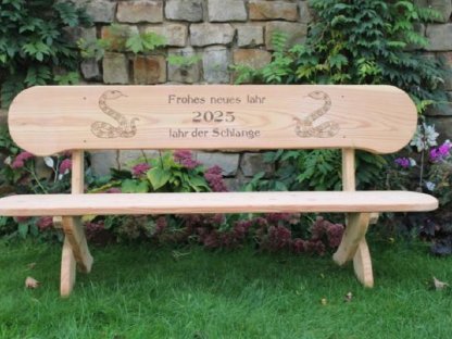 Bild 4:Gartenbank mit Gravur. Hochzeitsgeschenk.