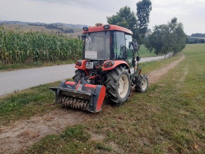 Bild 5:Leitungsbau mit Grabenfräse oder Kabelpflug