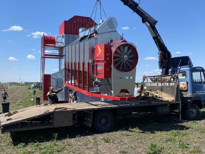 Bild 3:Getreidetrockner ZSK-1211