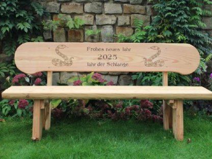 Bild 3:Gartenbank, Holzbank, Rentnergeschenk, Jubiläumsgeschenk