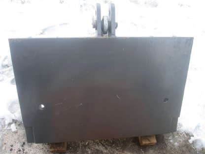 Bild 4:Schneepflug Anbauplatte