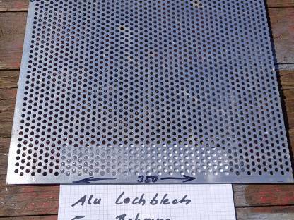 Alu Lochblech 2 mm stark