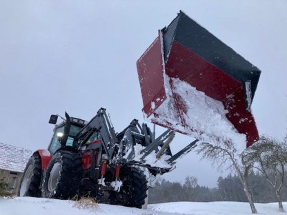 Massey Ferguson 6160, ca. 4.850 Bstd., Hydrac FL und viel Zubehör