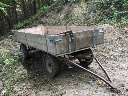 Bild 3:Verkaufe Traktoranhänger mit Drehschemellenkung