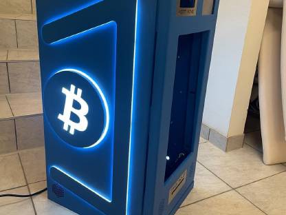 Bild 3:Bitcoin Automat Gehäuse Prototyp