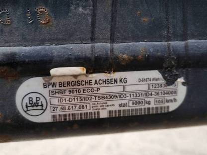 Bild 3:BPW Achse