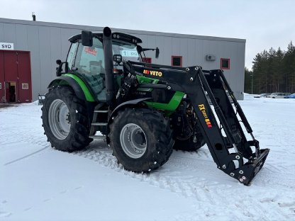 Tractor Deutz Agrotron TTV 420DCR mit Frontlader