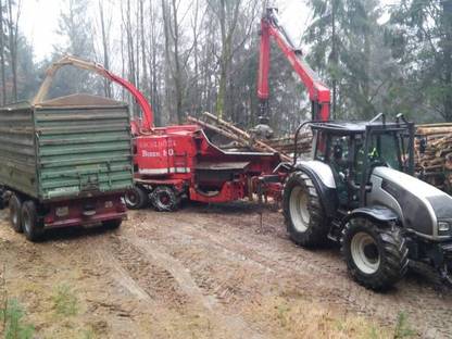 Bild 4:Hackguthandel / Holzankauf