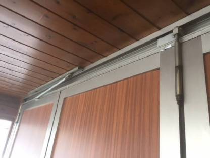 Garagentor / Falttor 3-flügelig mit Gehtür