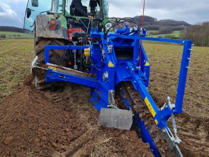 Bild 3:Drainage, Kabel- und Leitungsverlegung, Tiefbau