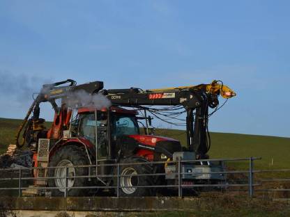 Bild 2:Forstarbeiten