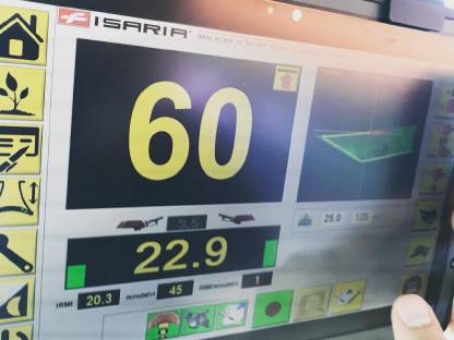 Bild 6:Automatische Teilbreitenschaltung GPS mit Section Control