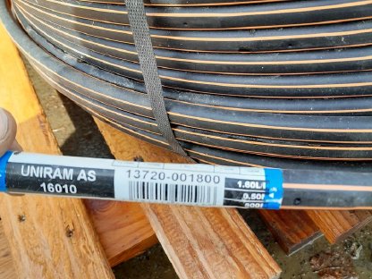 Bild 2:Bewässerungsschlauch, Tropfschlauch UNIRAM 16010 AS