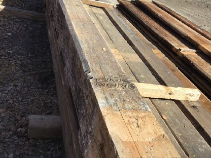 Bild 2:Tramdecke Altholz