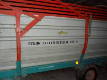 Ladewagen Steyr Hamster 802 V