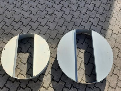 Bild 2:Trocknungsringe für Rundballen