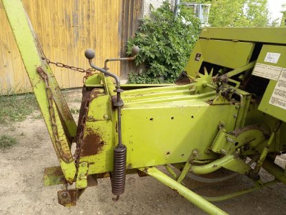 Bild 2:Claas Markant mit langer Rutsche