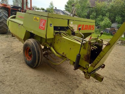 Bild 3:Claas Markant mit langer Rutsche