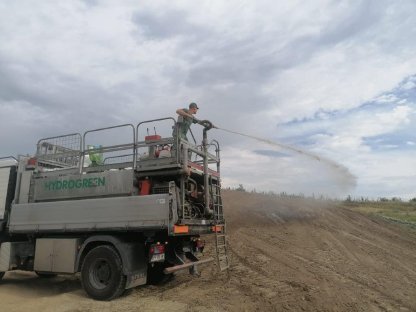 Bild 3:Begrünung, Rekultivierung, Weidenschnitt, Aufforstung