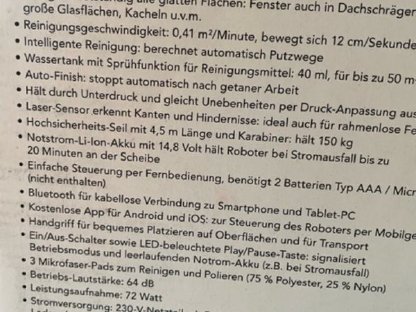 Bild 2:SILCHER Fensterputz Roboter PR-041 V4