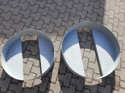 Trocknungsringe für Rundballen