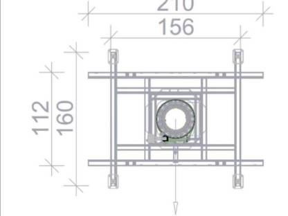 Bild 8:IMO Schneckengetriebe massiv inkl. Drehkranz