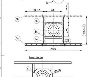 Bild 7:IMO Schneckengetriebe massiv inkl. Drehkranz
