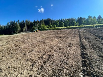 Bild 5:Rekultivierungsarbeiten