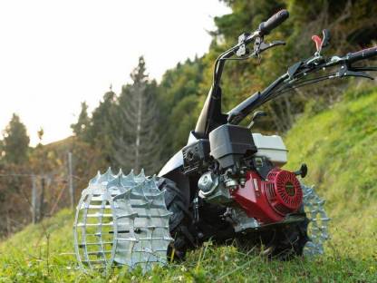 Bild 5:Stachelwalzen Gitterräder BCS / Ferrari / Pasquali