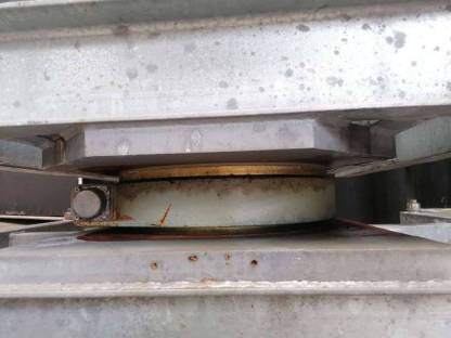 Bild 4:IMO Schneckengetriebe massiv inkl. Drehkranz