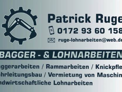 Bild 7:Baggerarbeiten / Erdbau / Pfahlramme