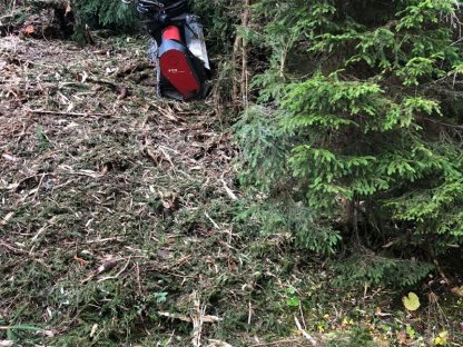 Bild 4:Böschungspflege und Böschungssanierungen