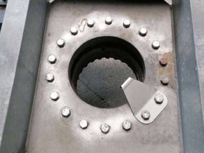 Bild 6:IMO Schneckengetriebe massiv inkl. Drehkranz