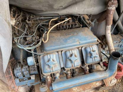 Deutz V6 Motor A6L714 luftgekühlt, inkl. Getriebe