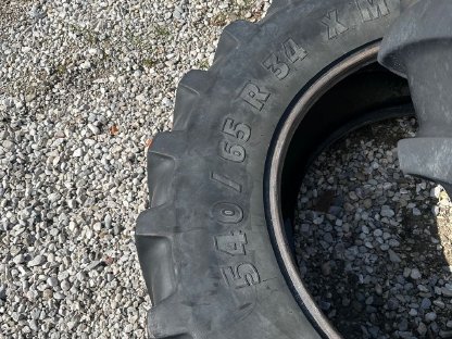 Bild 2:Traktorreifen gebraucht Michelin 540/65 R34
