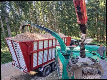 Bild 2:Hackguterzeugung