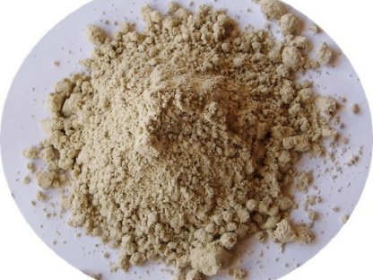 Bild 2:Calciumsulfatdünger, Gipsdünger, landwirtschaftlicher Gips