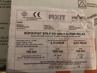 Röfix EPS-F 031 take-it Alpin Relax 160mm