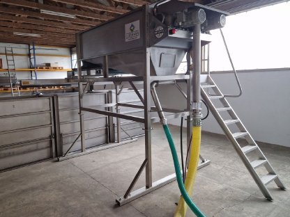 Bild 4:Kürbiskern-Waschanlage neue Generation