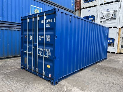 20 Fuß DV Lagercontainer / Seecontainer / RAL 5010
