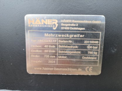 Bild 4:Universalgreifer Steinzange Mehrzweckgreifer