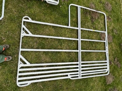 Bild 3:4x Patura Sicherheits-Pferdepanel 3,0 m (2x Tor)